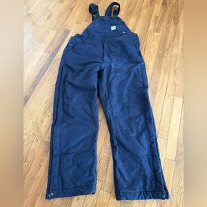 Carhartt FR insulated quilt lined overalls 36x34